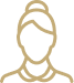 Icon of a person with a housekeeping spray bottle, representing housekeeping services.